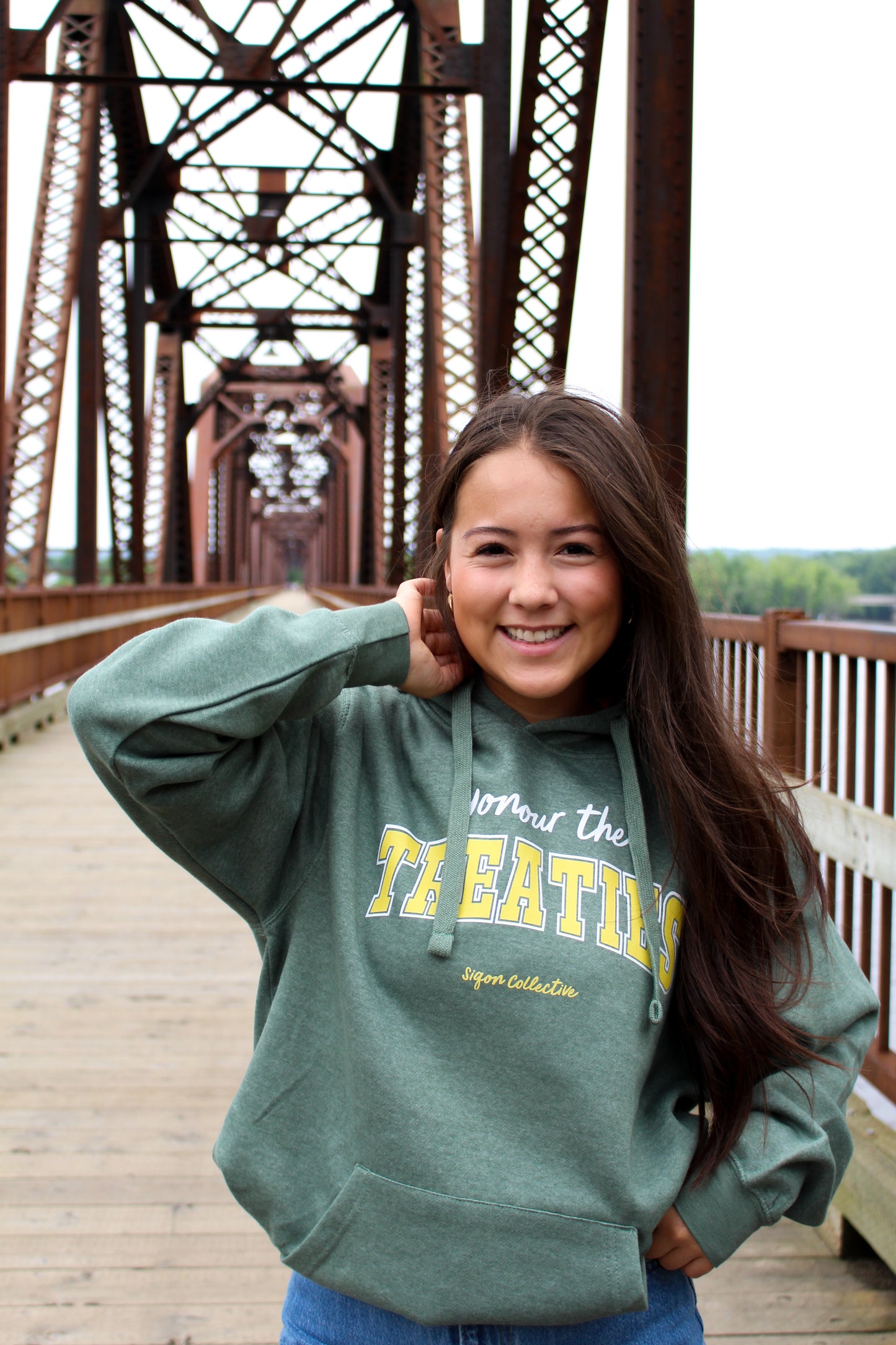 Sage Honour the Treaties Hoodie